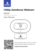 NexiGo N930E 1080p Autofocus Webcam Manual de usuario