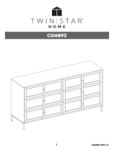 Twin Star Home CD6892-PB01 Instrucciones de operación