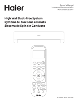 Haier 49-5000094 High Wall Duct-Free System El manual del propietario
