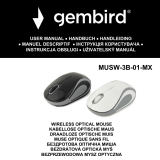 Gembird MUSW-3B-01-MX El manual del propietario