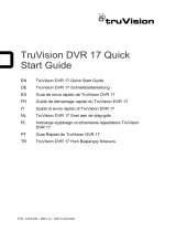 TRUVISION DVR 17 CCTV Digital Video Recorders Guía del usuario