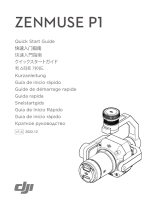 dji Zenmuse P1 Guía de inicio rápido