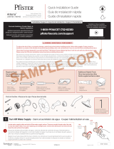 Pfister Arterra LG89-7DEK Specification and Owner Manual