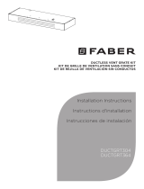 Faber DUCTGRT304 Ductless Vent Grate Kit Manual de usuario