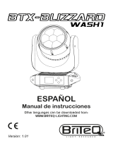 Briteq BTX-BLIZZARD WASH1 El manual del propietario