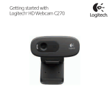 Logitech C270 HD Webcam Guía del usuario