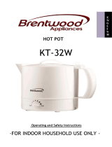 Brentwood KT32W Guía del usuario
