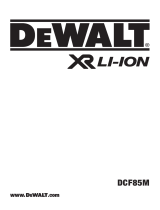 DeWalt DCF85ME2GT Manual de usuario