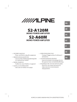 Alpine S2-A120M El manual del propietario