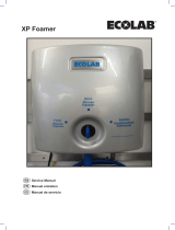 Ecolab XP Foamer Manual de usuario