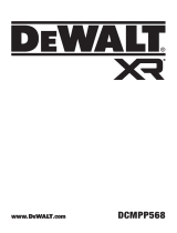 DeWalt DCMPP568P1 Li-ion Battery and Charger Manual de usuario