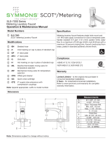 Symmons Industries SLS-7000-G Guía de instalación