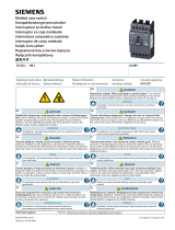 Siemens 3VA5210-1BB31 Molded Case Switch Circuit Breaker Manual de usuario