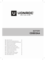 Vonroc CD803AA VPower 20V Platform Manual de usuario