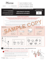 Pfister Pfirst Series 0X6-050R Specification and Owner Manual