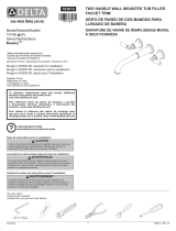 Delta Faucet T5748-PNWL Guía de instalación