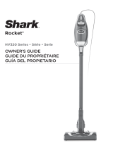 Shark HV320 Series Rocket DeluxePro Corded Vacuums Manual de usuario