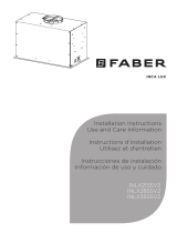 Faber INLX21SSV2 21 Inch Hood Insert Manual de usuario