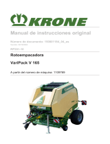 Krone BA VariPack V 165 (RP201-10) Instrucciones de operación