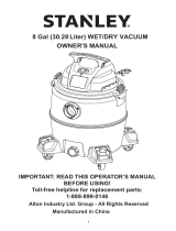 Stanley SL18116P 6 Gallon Wet-Dry Vacuum El manual del propietario