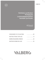 Valberg 972442 Purifying Fan Manual de usuario