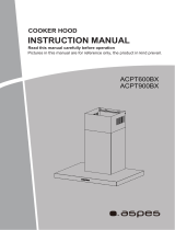 Aspes ACPT600BX Cooker Hood Manual de usuario