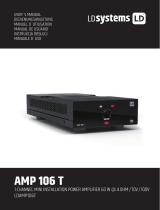 LD Systems AMP 106 T Manual de usuario
