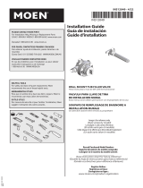 Moen WMV130CIS Wall Mount Tub Filler Valve Guía de instalación