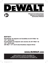 DeWalt DCF7871D1 Manual de usuario