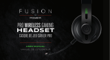 Fusion Pro Wireless Gaming Headset Manual de usuario