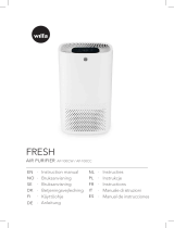 Wilfa AP-100CW Fresh Air Purifier Manual de usuario