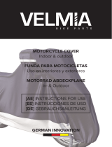 Velmia Motorcycle Cover Manual de usuario