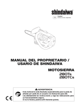 Shindaiwa 280TS_280TCS Manual de usuario