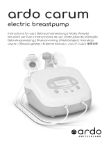 Ardo Carum Electric Breastpump Instrucciones de operación