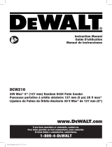 DeWalt DCW210B Manual de usuario