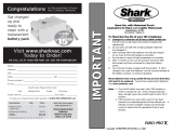 Shark SV70Z Cordless Hand Vac Manual de usuario