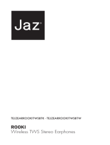 Jaz ROOKI Wireless TWS Stereo Earphones Manual de usuario