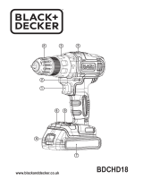 BLACK+DECKER BDCHD18D1KA Manual de usuario