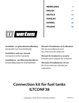Vetus ILTCONF38 Connection Kit for Fuel Tanks Manual de usuario