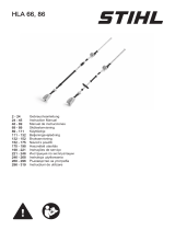 STIHL HLA 66 Cordless Hedge Trimmer Manual de usuario