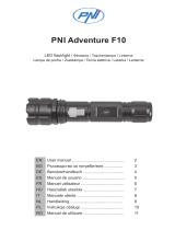 PNI Adventure F10 LED Flashlight Manual de usuario