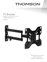 Thomson WAB846 TV Bracket Manual de usuario