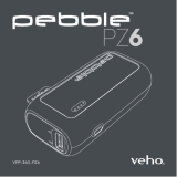 Veho Pebble PZ-6 Rugged Portable Power Bank Manual de usuario