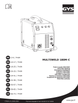 GYS MULTIWELD 180M-C El manual del propietario