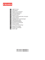 Franke FPJ 615 V BK/DG A Hood Black Glass Manual de usuario