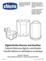 Chicco Digital Bottle Warmer and Sterilizer El manual del propietario