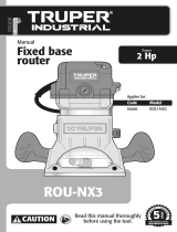 Truper ROU-NX3 El manual del propietario