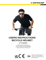 Dunlop 871125226691 Bicycle Helmet Manual de usuario