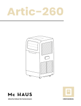 Mc Haus Artic-260 Portable Air Conditioner Manual de usuario