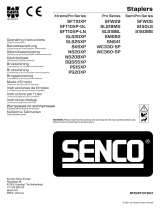 Senco NS20XP 50.8mm Heavy Duty Wire Air Stapler Manual de usuario